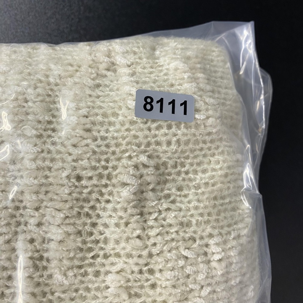 Eileen Fisher Sweater Womens 3X Cream Mohair Blend Open Knit Crewneck Pullover - Picture 10 of 11